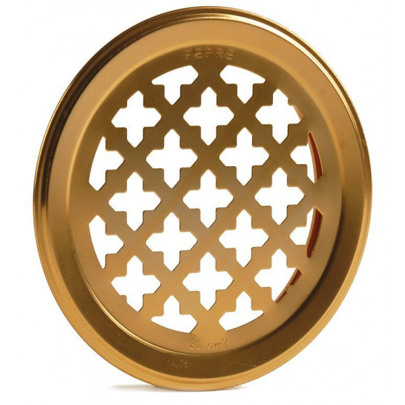 Grille aluminium or tube diamètre 10