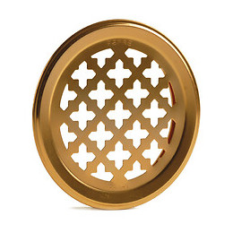 Grille aluminium or tube diamètre 10