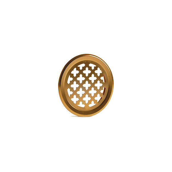 Grille aluminium or tube diamètre 10