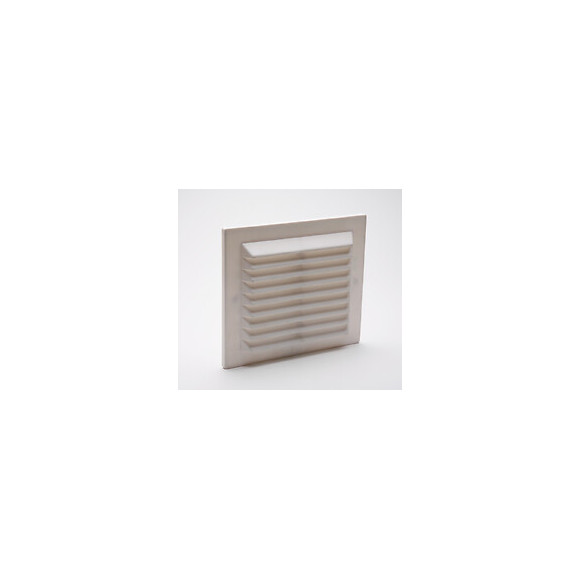 Grille d'aération à clipser avec moustiquaire diam 9cm x15
