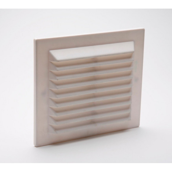 Grille d'aération à clipser avec moustiquaire diam 9cm x15