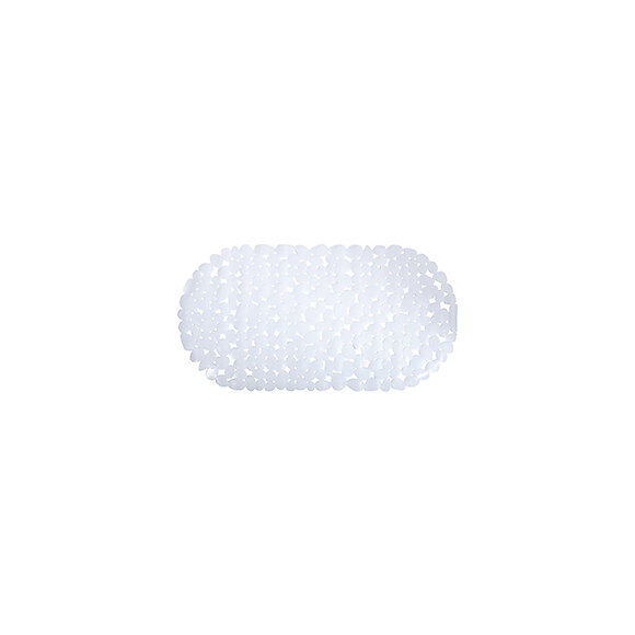 Fond de bain antidérapant L.68xl.35cm, blanc