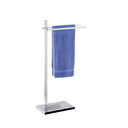 Porte-serviettes WENKO Quadro chromé 2 bras fixes