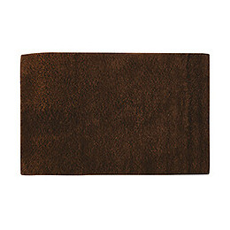 Tapis coton L.70x45cm, chocolat