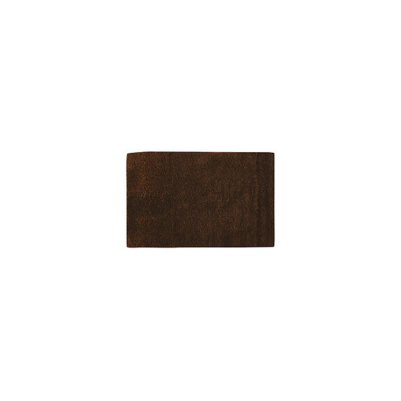 Tapis coton L.70x45cm, chocolat