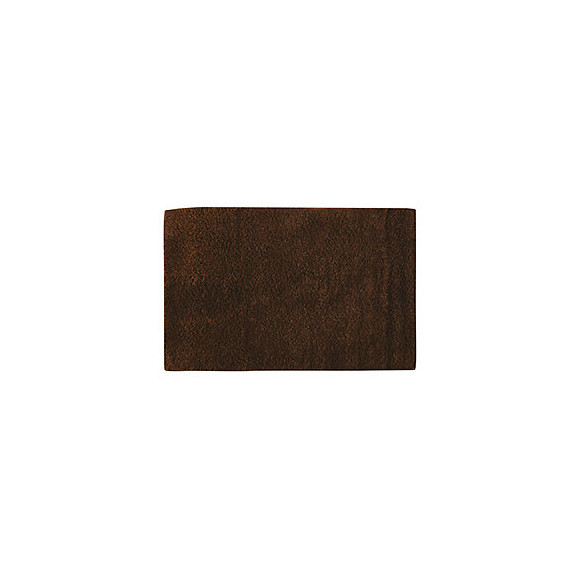Tapis coton L.70x45cm, chocolat