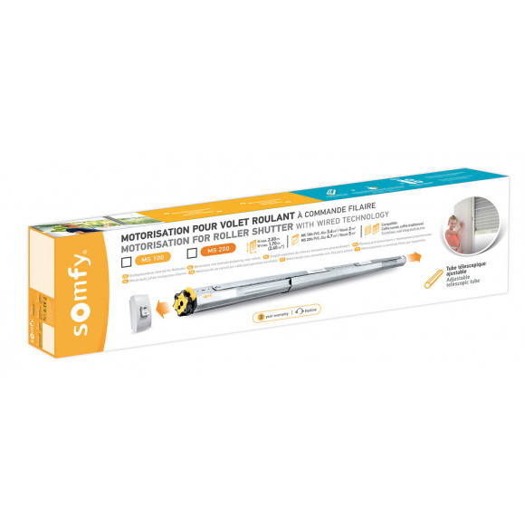 Axe motorisé filaire MS 100 SOMFY