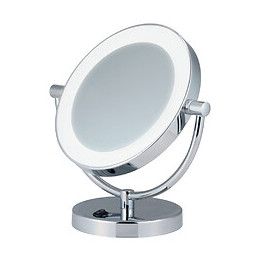 Miroir cosmétique PRADEL Mathilde lumineux sur pied 23 cm x 22,3 cm