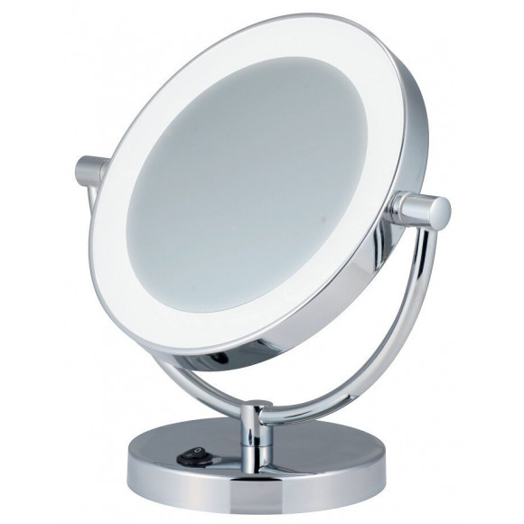 Miroir cosmétique PRADEL Mathilde lumineux sur pied 23 cm x 22,3 cm