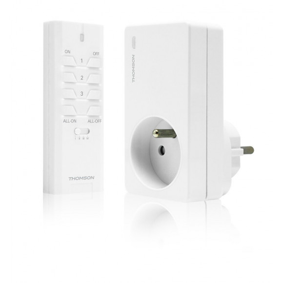 Prise télécommandée THOMSON avec télécommande 2000W
