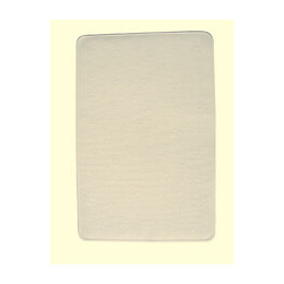 Fond de bain antidérapant Nuage L.53xl.53cm, blanc