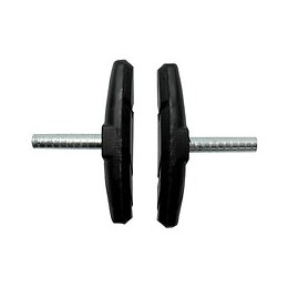 Lot 2 patins frein vtt a tige v-brake
