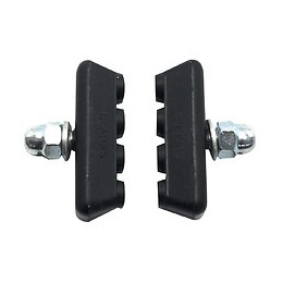 Lot de 2 patins de frein à vis