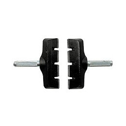 Lot de 2 patins de frein à tige