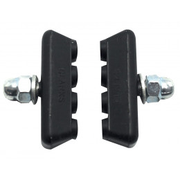 Lot de 2 patins de frein à vis