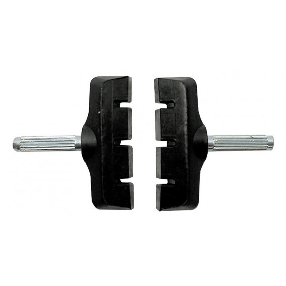 Lot de 2 patins de frein à tige