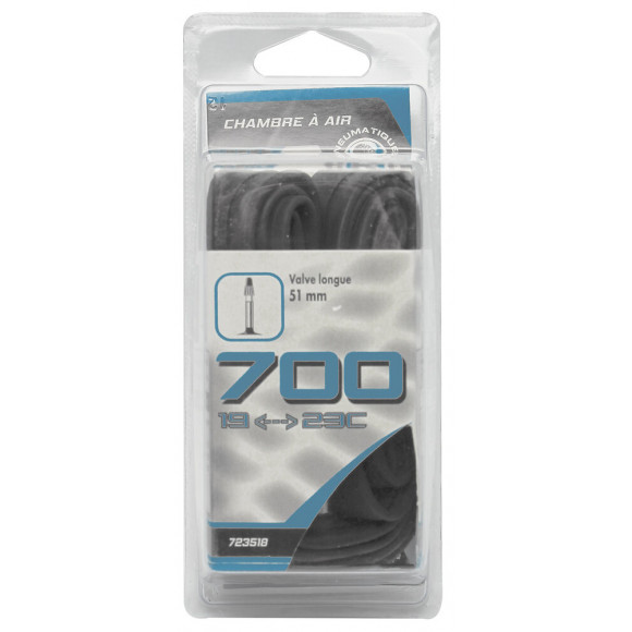 Chambre à air 700x19 - 23c petite valve longue