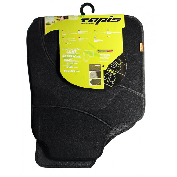 Lot de 4 tapis de voiture semi mesure Opel