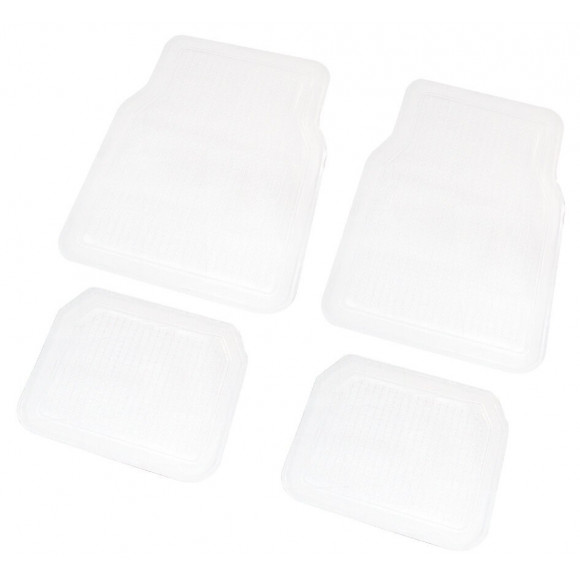 Tapis de voiture PVC transparent