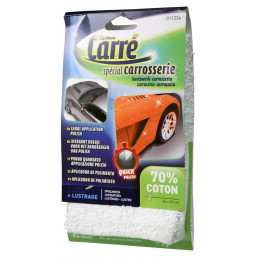 Carré de lustrage coton 46x40cm CARLINEA