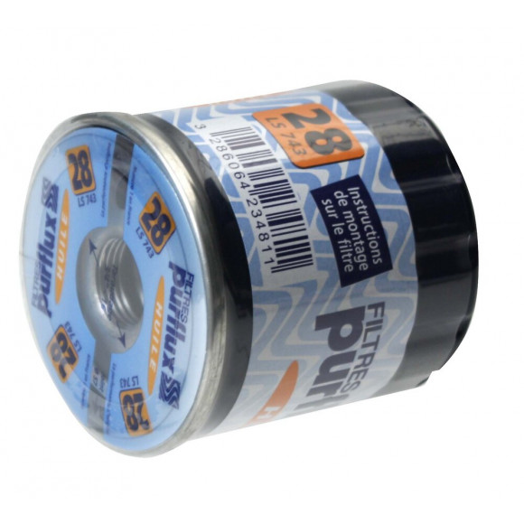 Filtre à huile LS743Y PURFLUX