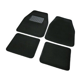 Lot de 4 tapis de voiture standard gris