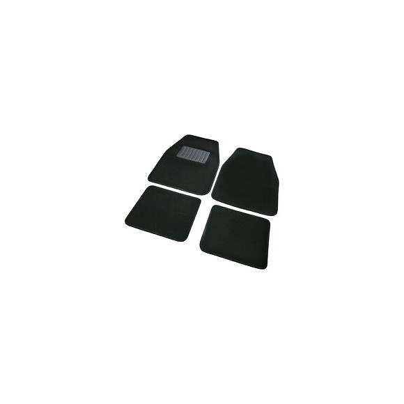 Lot de 4 tapis de voiture standard gris