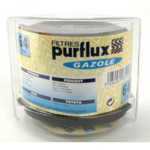 Filtre à gazole C446Y PURFLUX