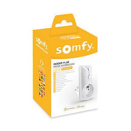 Prise télécommandée intérieure blanche ON/OFF SOMFY