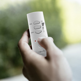 Télécom SOMFY 5 canaux pour prises et douilles blanche