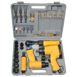 Coffret 4 outils pneumatiques