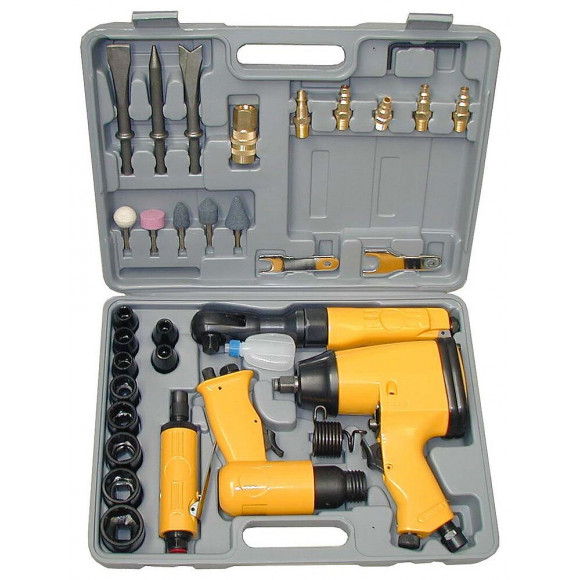 Coffret 4 outils pneumatiques