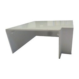 angle plat 80x40 pour Moulure électrique