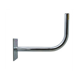 Fixation murale - déport de 450mm tube diamètre 40mm galva