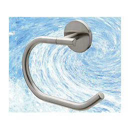 Porte-papier Virginia zamak chromé satiné