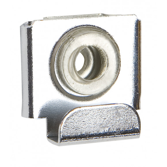 Jeu de 4 fixations pour miroir PRADEL forme U extensible chromées