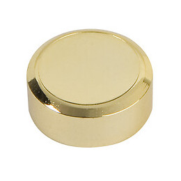 Jeu de 4 fixations pour miroir ronds dorées