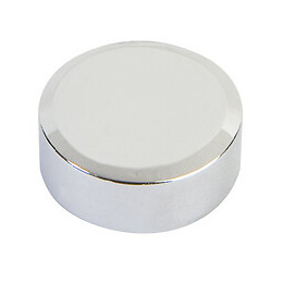 Jeu de 4 fixations pour miroir rondes chromées