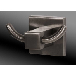 Patère Nord 2 têtes zamak