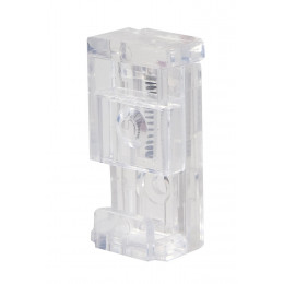 Jeu de 4 fixations pour miroir PRADEL forme U extensible transparentes