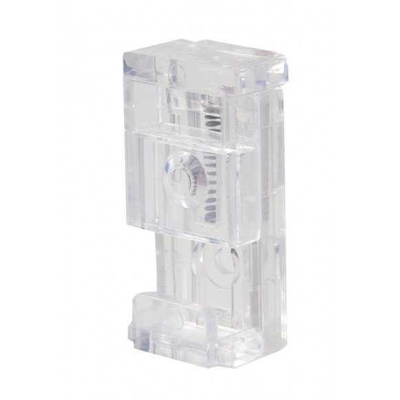 Jeu de 4 fixations pour miroir PRADEL forme U extensible transparentes