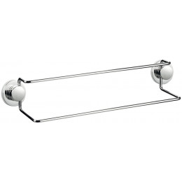 Porte-serviettes 2 barres Légende métal inox 55.5cm