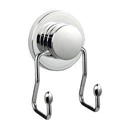 Patère Légende 2 têtes métal inox