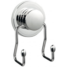 Patère Légende 2 têtes métal inox