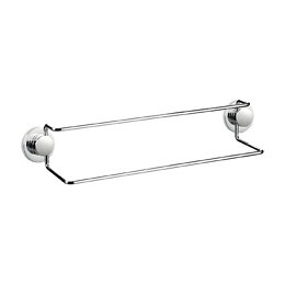 Porte-serviettes 2 barres Légende métal inox 55.5cm