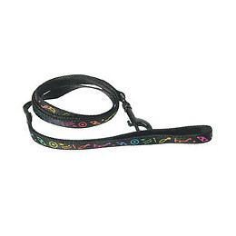 Laisse pour chat Egypte en nylon noir