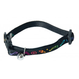 Collier pour chat Egypte en nylon noir