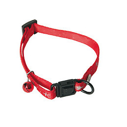 Collier pour chat Océan en nylon rouge