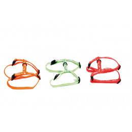 Harnais pour chat MARTIN SELLIER Fluo fish en nylon vert