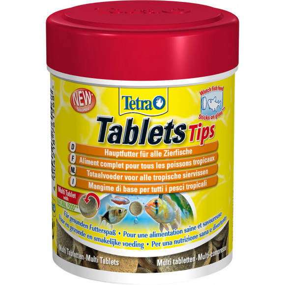 Aliments pour poissons tropicaux TETRA Fun tips 165 tablets